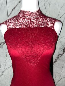 Burgundy Bodycon Dress