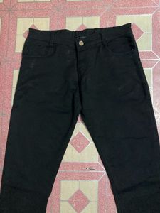 Black Denim Pants