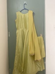 Elegant Green Anarkali Suit