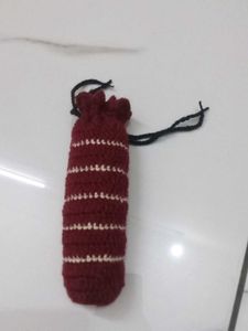 Handmade Knitted Pouch