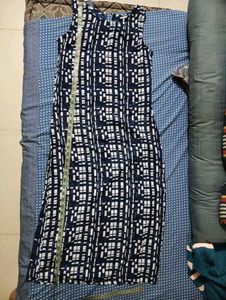 Napra Navy Blue Kurta