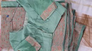 Georgett Saree With Blouse