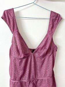 Victoria’s Secret Pink Lace Bodysuit