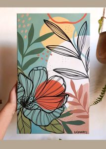 Boho Wall Painting