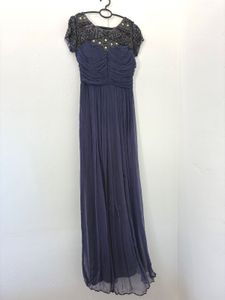Designer Blue Maxi Dress