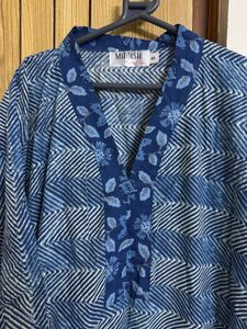 Chevron Print V-Neck Kaftan (buy1 G1)