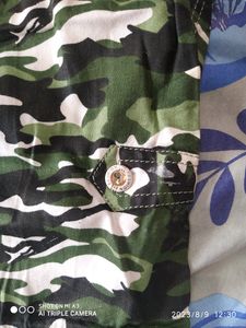 Foji Printed Kids Shorts .