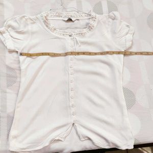 White Cotton Top