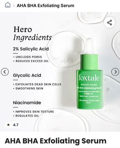 Foxtale Exfoliating Serum