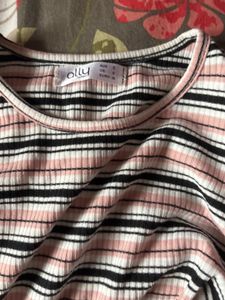 Striped Long Sleeve Top