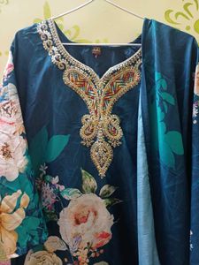 Elegant Embroidered Kurta Set