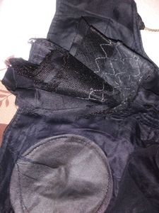 Elegant Black Sequin Blouse