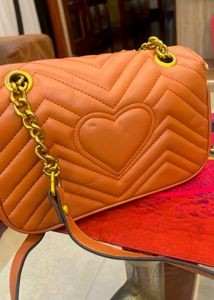 Gucci Marmont Matelasse Mini Bag – Caramel Brown