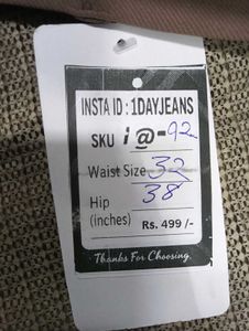 I@92 Size-32 (Sale) Latest Ladies high waist Jeans