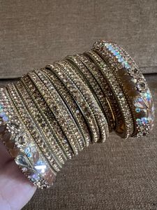 Stack of Gold Bangles