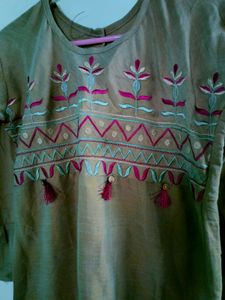 Embroidered Kurti Dress