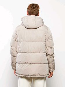 Beige Puffer Jacket