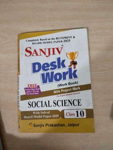 Sanjiv Class10 Deskwork Combo Offer Edition 2025