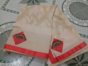 "Umbrella 🏖️" Designated Saree With Blouse