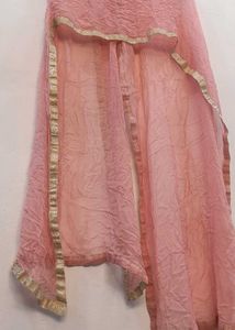 Embroidered Pink Kurta