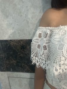 Lace Off-the-Shoulder Top