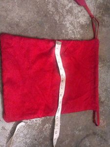 Red potli bag