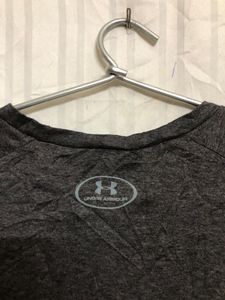 Under Armour Charcoal Long Sleeve T Shirt