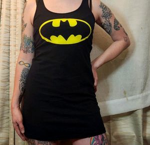 Black &amp; Yellow Long Tank