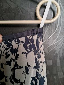 Floral Print Midi Skirt