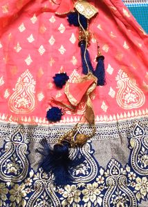 Banarshi lhegha Blue &amp; Pink Color