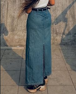 Denim Long Skirt ⭐️