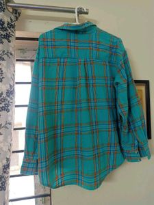 Souled store Aruba Plaid Oversized boyfriend S