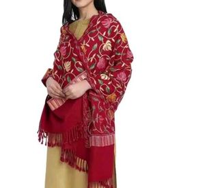 Elegant Embroidered Shawl