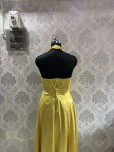 Elegant Gold Ethnic Gown