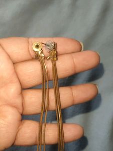 Gold Chain Earring