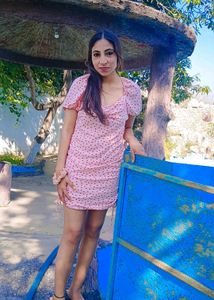 Pink Polka Dot Bodycon Dress