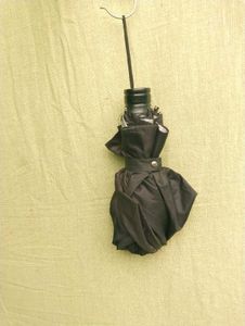 Black Foldable Large Size Umbrella |Strong And Dur