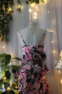 Floral Ruffled Print Dress
