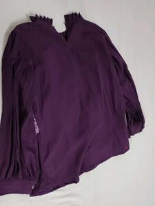 Women Purple Tops/Short Kurti 💟