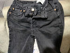 Mom Fit Charcoal Jeans For Women