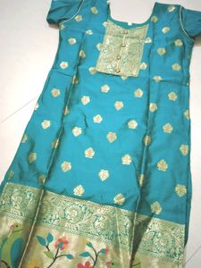 Paithani Silk Kurta Set