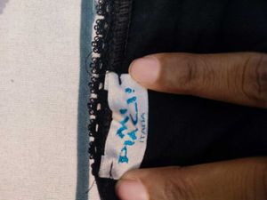 Black Lace Trim Cami Top