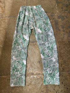 Green Paisley Print Co-ord Set
