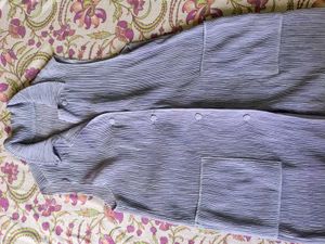 Striped Button-Down Dress