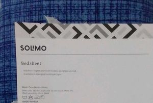 Poly Cotton Double Bedsheet