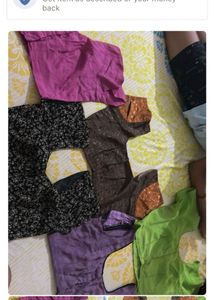 CLEARANCE SALE- saree+6 blouse