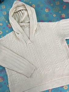 Cozy oversized Knit Hoodie