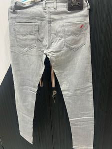 Gray Denim Jeans