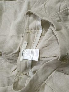 Cream Trouser