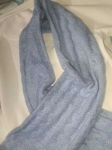 Light Blue Scarf